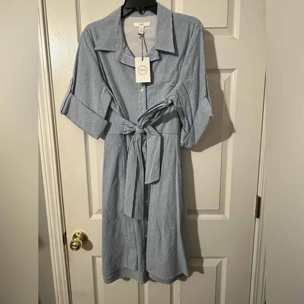 Seersucker Dress
